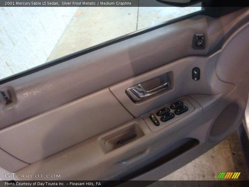 Silver Frost Metallic / Medium Graphite 2001 Mercury Sable LS Sedan