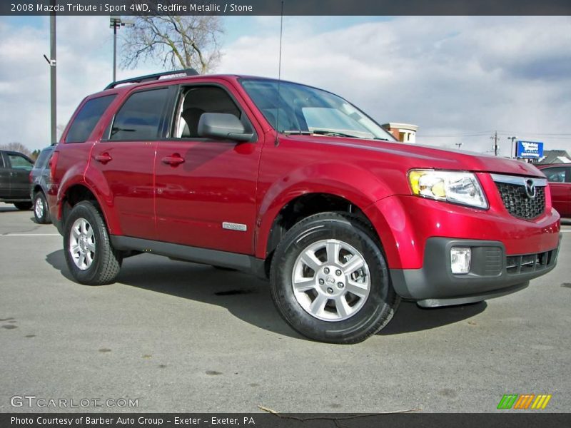 Redfire Metallic / Stone 2008 Mazda Tribute i Sport 4WD