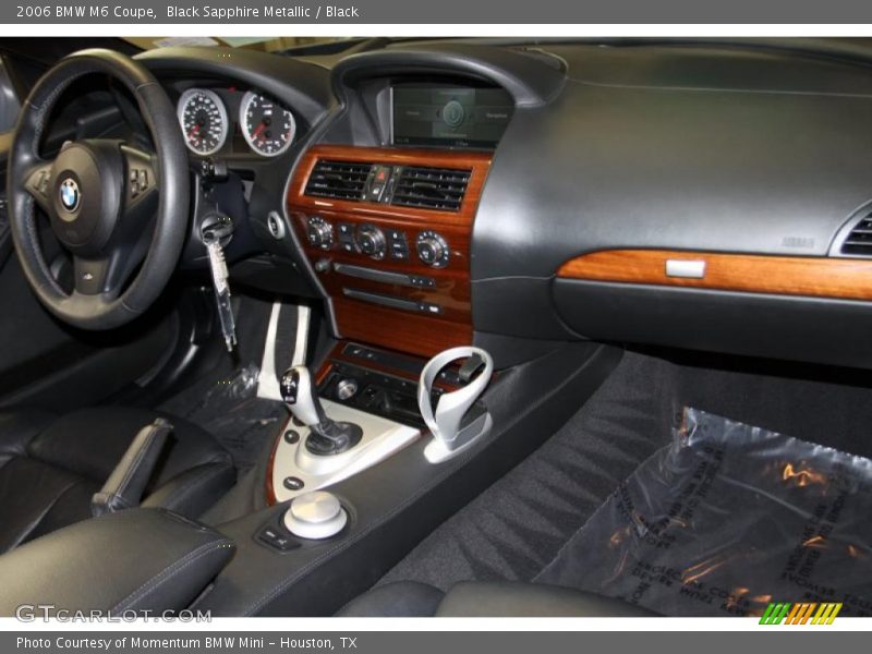 Black Sapphire Metallic / Black 2006 BMW M6 Coupe