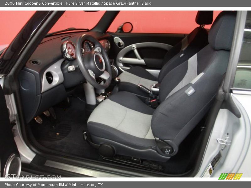  2006 Cooper S Convertible Space Gray/Panther Black Interior