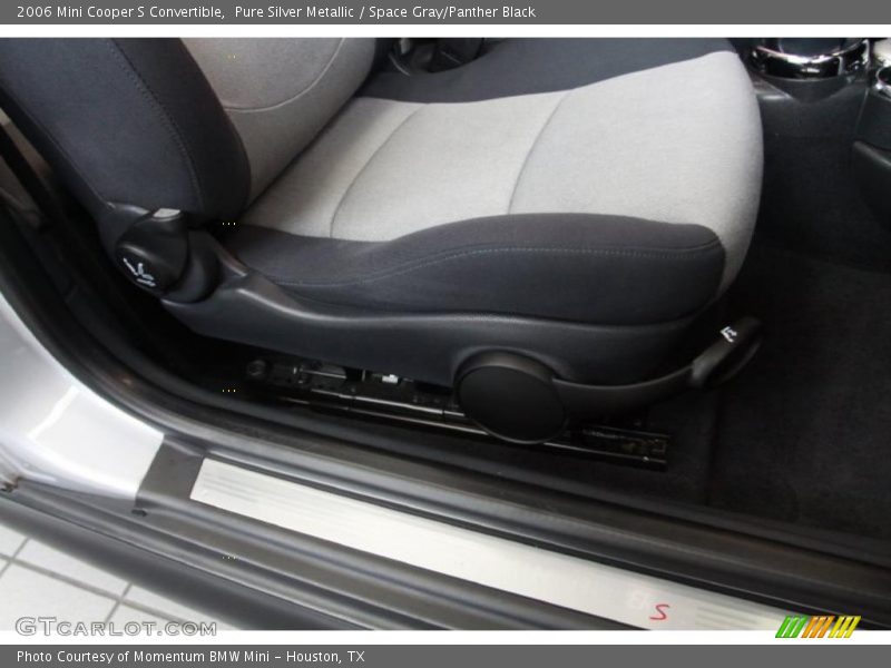 Pure Silver Metallic / Space Gray/Panther Black 2006 Mini Cooper S Convertible
