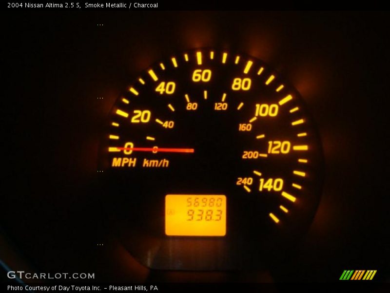 Smoke Metallic / Charcoal 2004 Nissan Altima 2.5 S