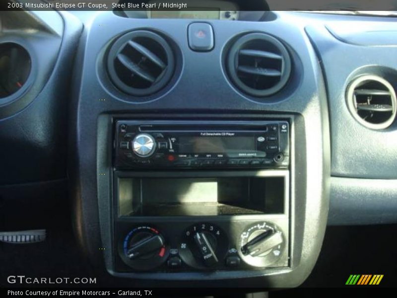 Steel Blue Pearl / Midnight 2003 Mitsubishi Eclipse GT Coupe