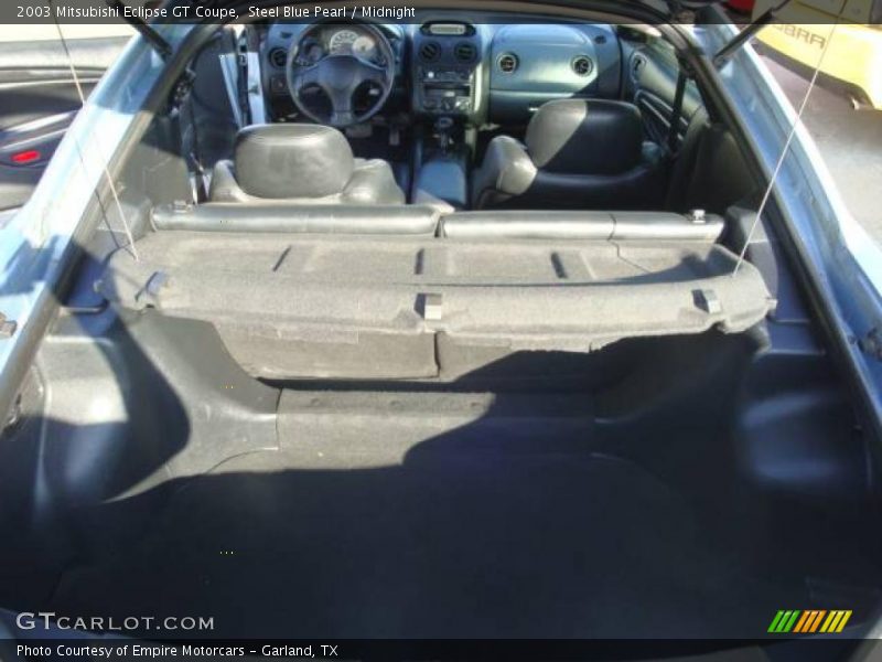 Steel Blue Pearl / Midnight 2003 Mitsubishi Eclipse GT Coupe