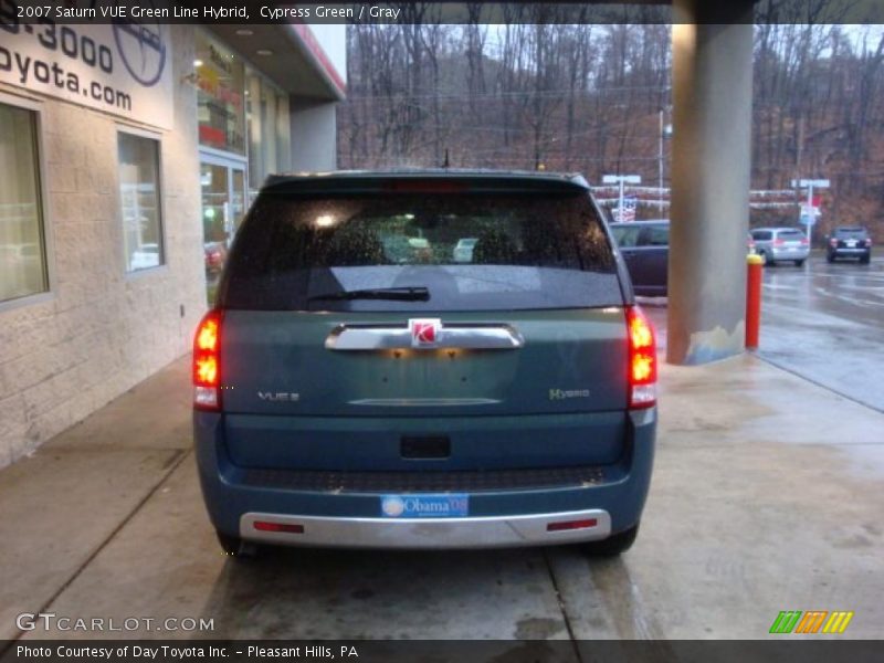 Cypress Green / Gray 2007 Saturn VUE Green Line Hybrid