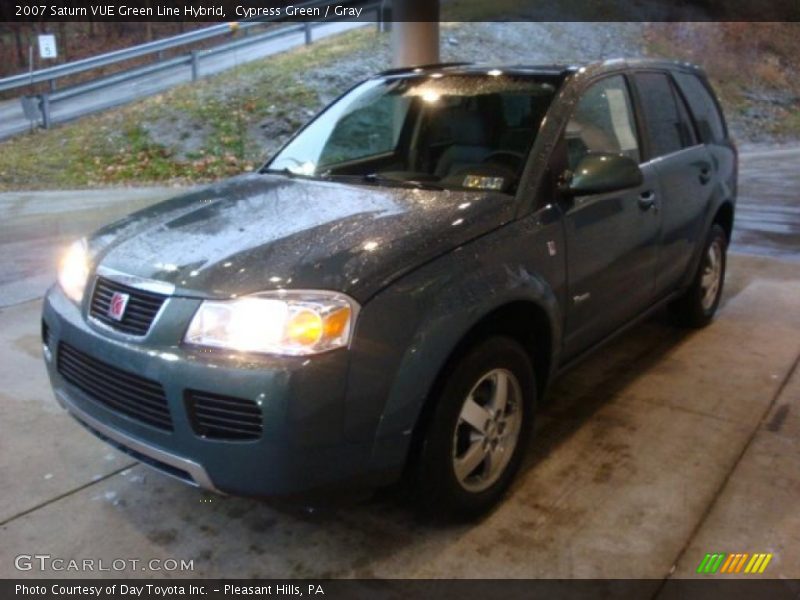 Cypress Green / Gray 2007 Saturn VUE Green Line Hybrid