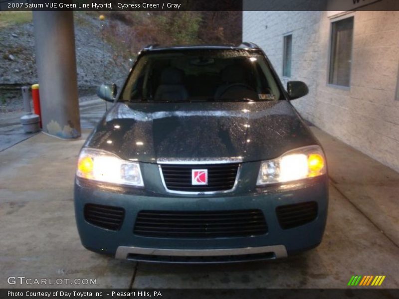 Cypress Green / Gray 2007 Saturn VUE Green Line Hybrid