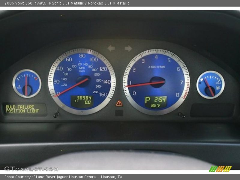 R Sonic Blue Metallic / Nordkap Blue R Metallic 2006 Volvo S60 R AWD