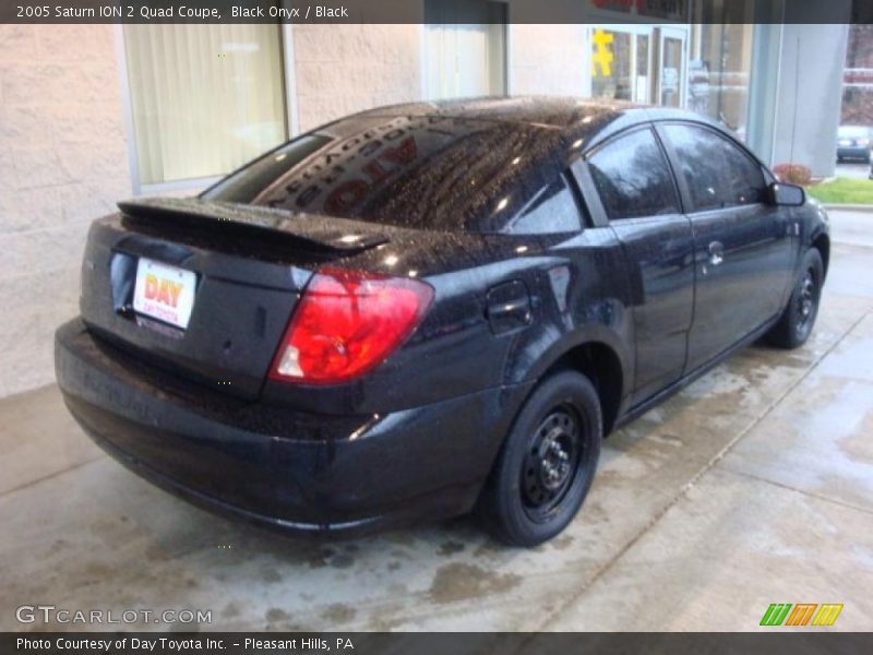 Black Onyx / Black 2005 Saturn ION 2 Quad Coupe