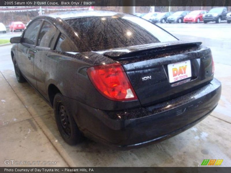 Black Onyx / Black 2005 Saturn ION 2 Quad Coupe