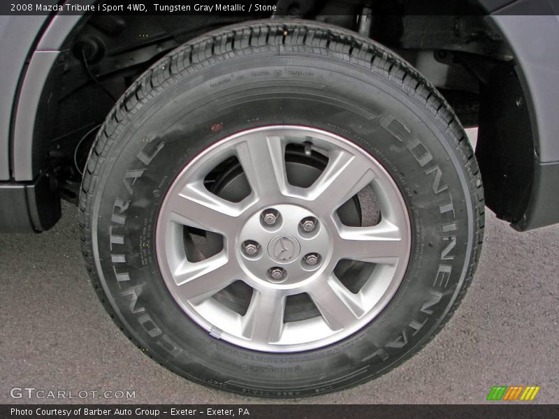 Tungsten Gray Metallic / Stone 2008 Mazda Tribute i Sport 4WD