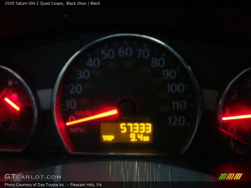 Black Onyx / Black 2005 Saturn ION 2 Quad Coupe