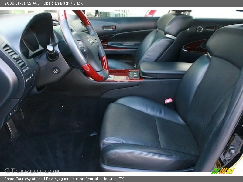 Obsidian Black / Black 2008 Lexus GS 460