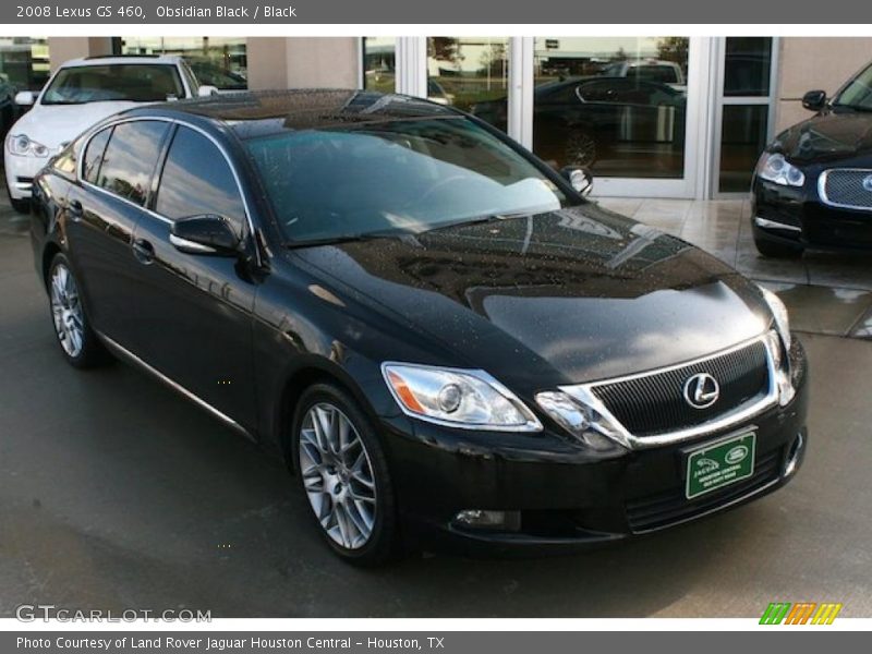 Obsidian Black / Black 2008 Lexus GS 460