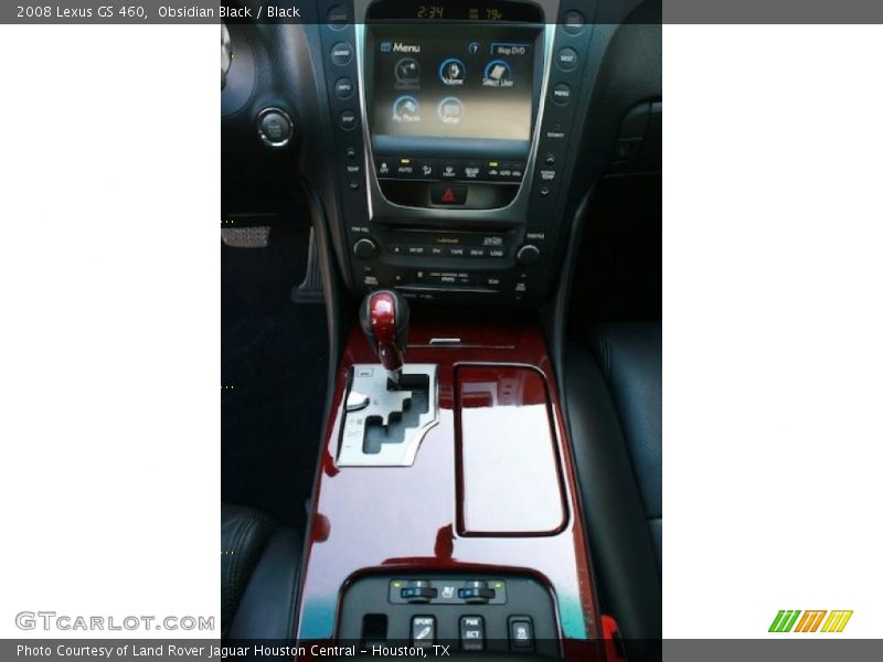 Obsidian Black / Black 2008 Lexus GS 460