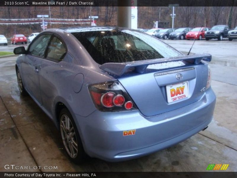 Waveline Blue Pearl / Dark Charcoal 2010 Scion tC