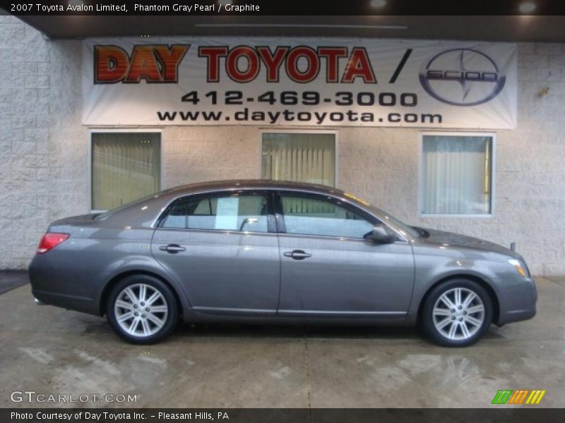 Phantom Gray Pearl / Graphite 2007 Toyota Avalon Limited