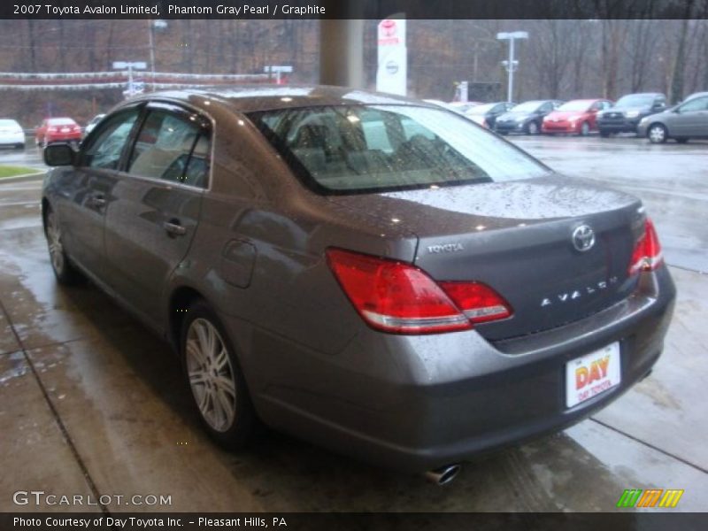 Phantom Gray Pearl / Graphite 2007 Toyota Avalon Limited