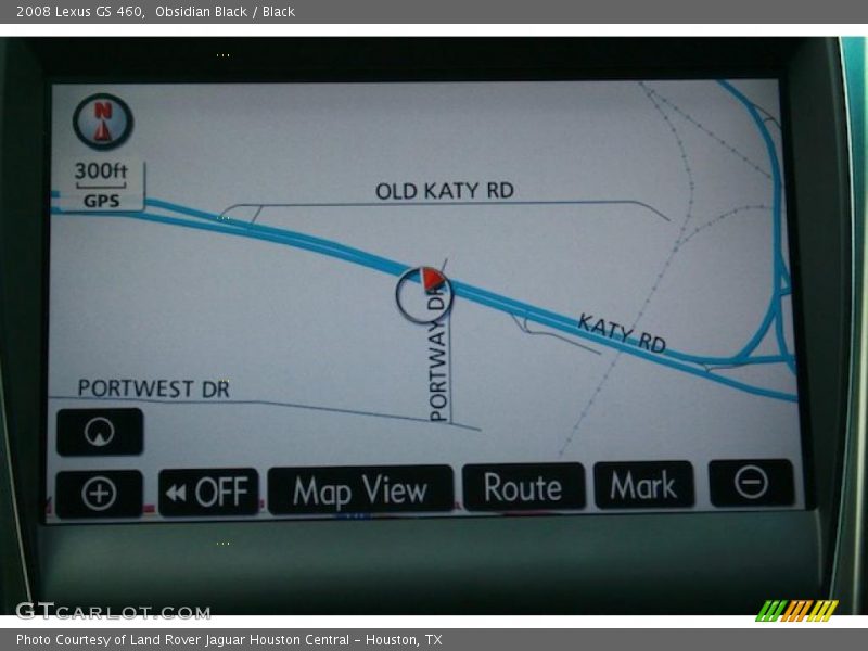 Navigation of 2008 GS 460