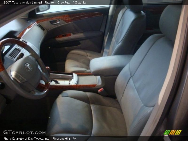 Phantom Gray Pearl / Graphite 2007 Toyota Avalon Limited