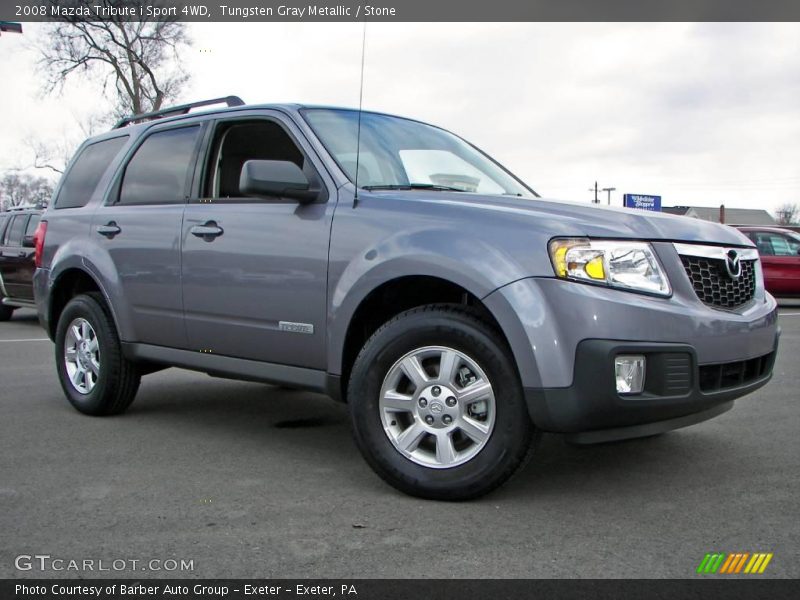 Tungsten Gray Metallic / Stone 2008 Mazda Tribute i Sport 4WD