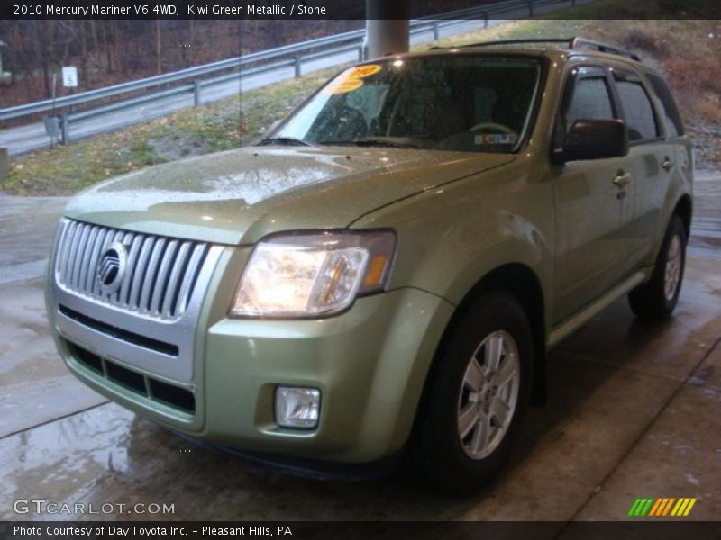 Kiwi Green Metallic / Stone 2010 Mercury Mariner V6 4WD