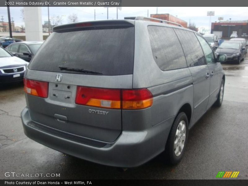 Granite Green Metallic / Quartz Gray 2002 Honda Odyssey EX