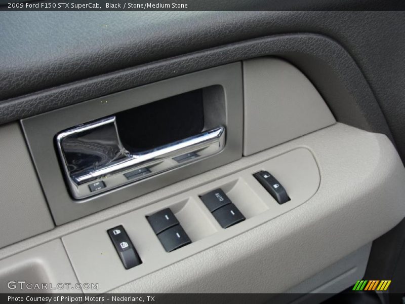 Black / Stone/Medium Stone 2009 Ford F150 STX SuperCab