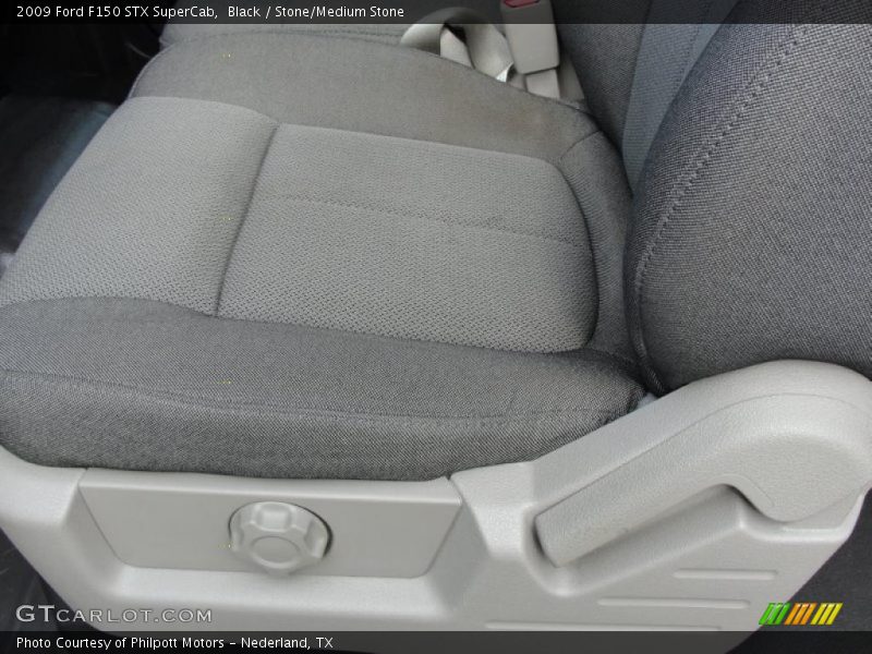 Black / Stone/Medium Stone 2009 Ford F150 STX SuperCab