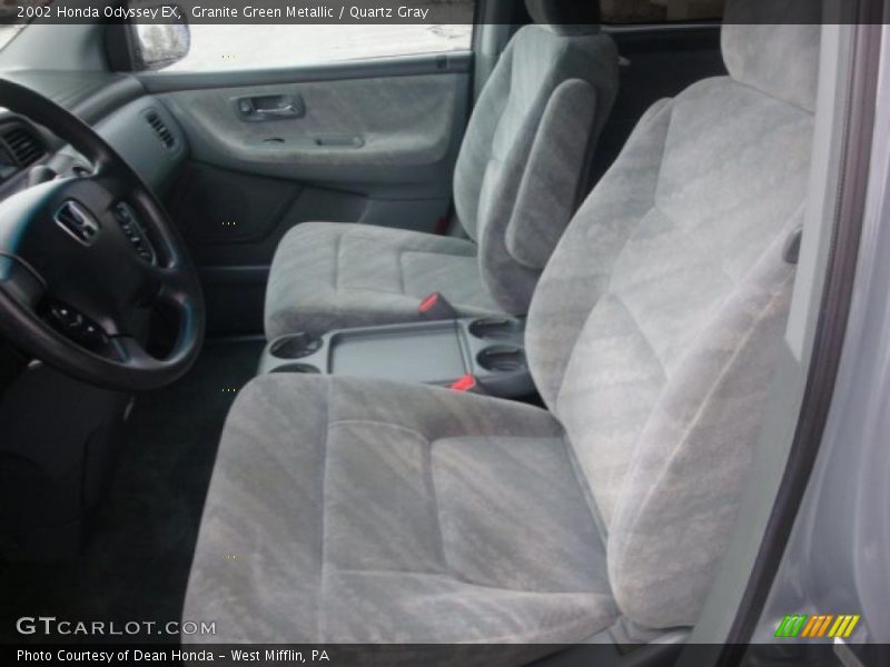 Granite Green Metallic / Quartz Gray 2002 Honda Odyssey EX