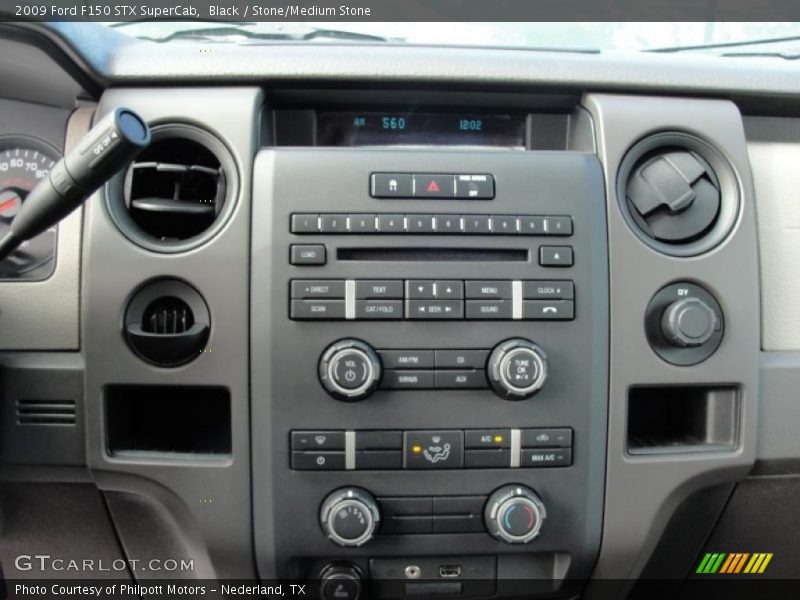 Controls of 2009 F150 STX SuperCab