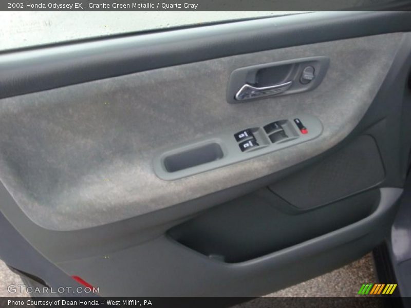Granite Green Metallic / Quartz Gray 2002 Honda Odyssey EX