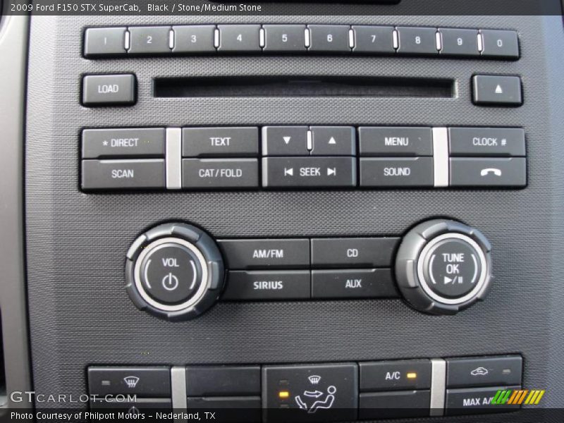 Controls of 2009 F150 STX SuperCab