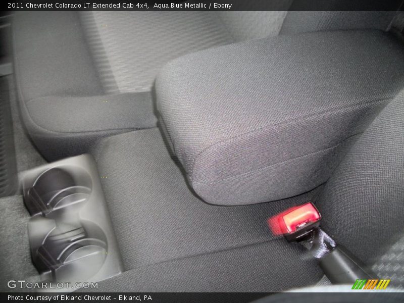  2011 Colorado LT Extended Cab 4x4 Ebony Interior