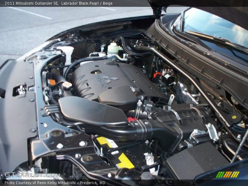  2011 Outlander SE Engine - 2.4 Liter DOHC 16-Valve MIVEC 4 Cylinder