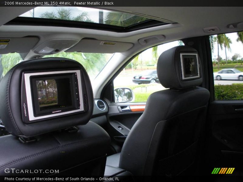Pewter Metallic / Black 2006 Mercedes-Benz ML 350 4Matic