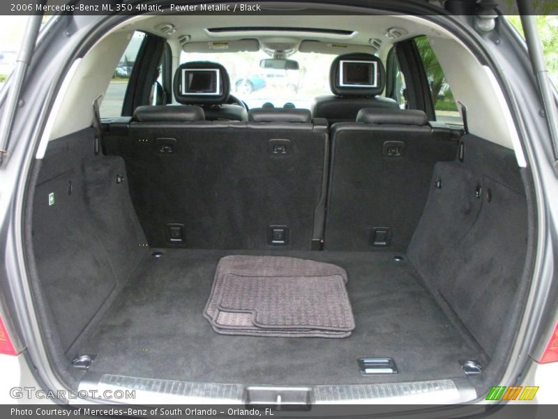 Pewter Metallic / Black 2006 Mercedes-Benz ML 350 4Matic