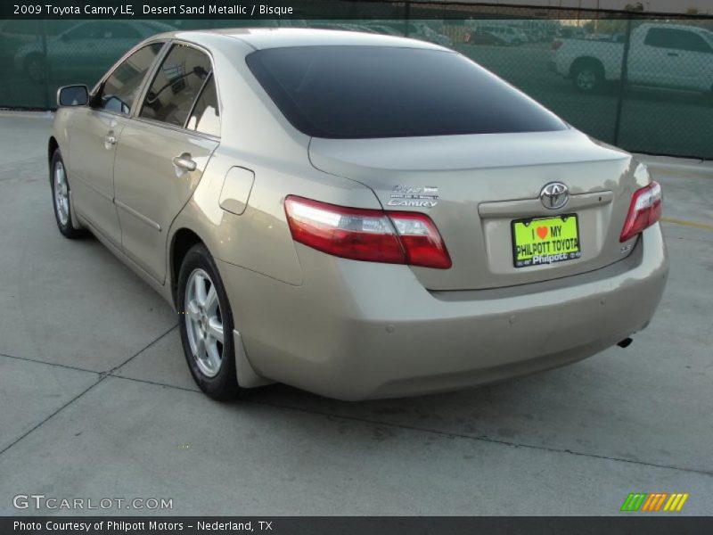 Desert Sand Metallic / Bisque 2009 Toyota Camry LE