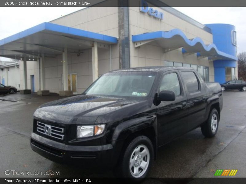 Formal Black / Gray 2008 Honda Ridgeline RT