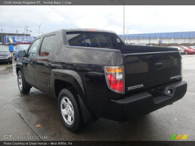 Formal Black / Gray 2008 Honda Ridgeline RT