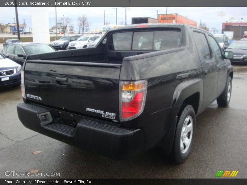 Formal Black / Gray 2008 Honda Ridgeline RT