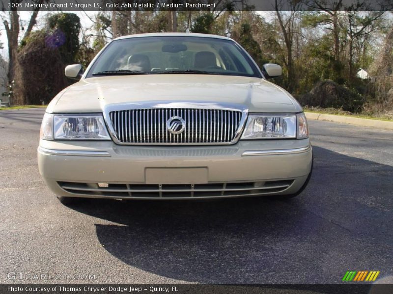 Gold Ash Metallic / Medium Parchment 2005 Mercury Grand Marquis LS