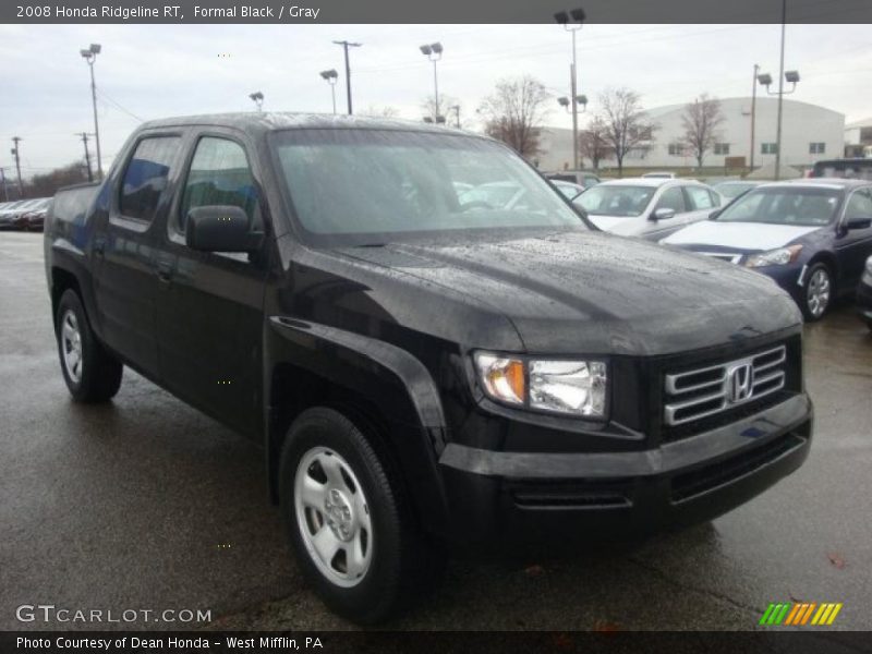 Formal Black / Gray 2008 Honda Ridgeline RT
