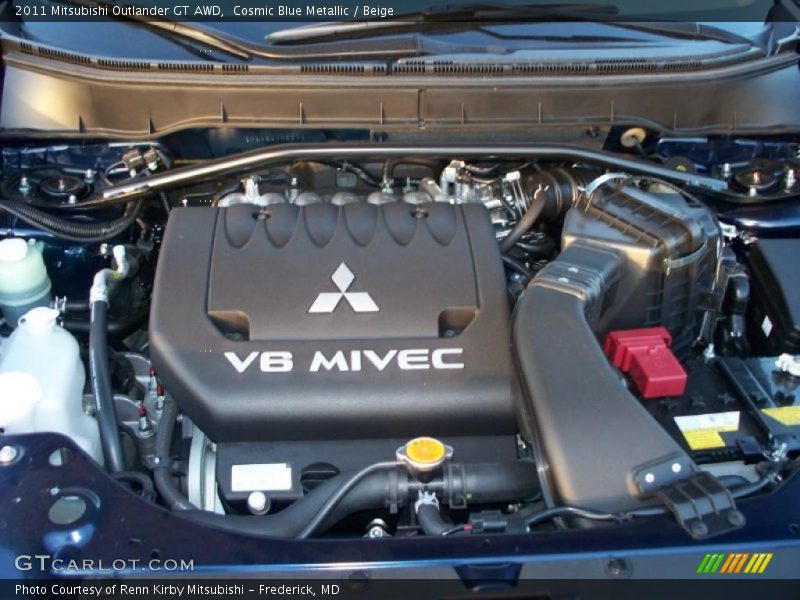  2011 Outlander GT AWD Engine - 3.0 Liter SOHC 24-Valve MIVEC V6