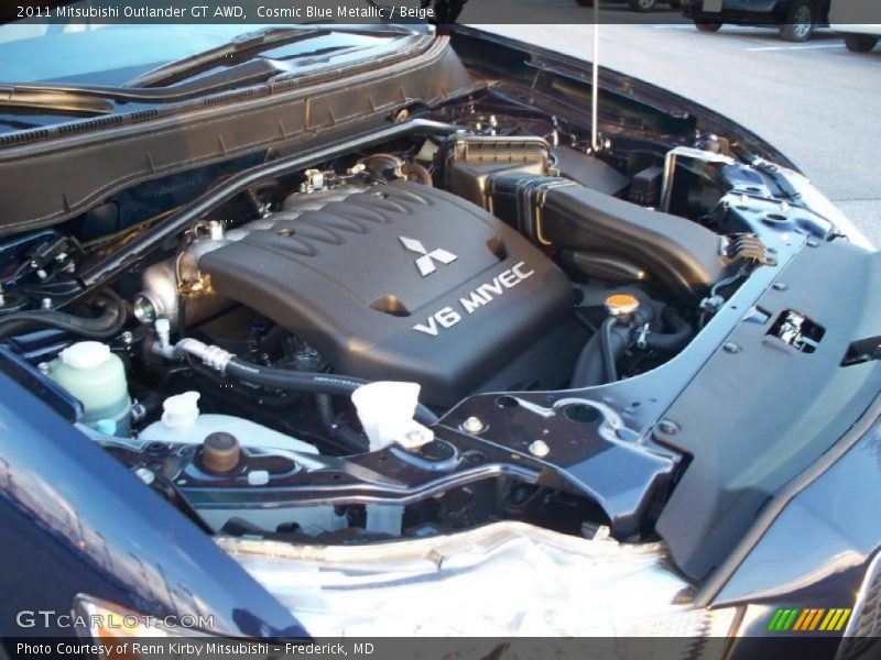  2011 Outlander GT AWD Engine - 3.0 Liter SOHC 24-Valve MIVEC V6