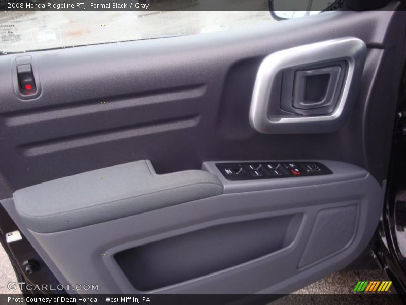 Formal Black / Gray 2008 Honda Ridgeline RT