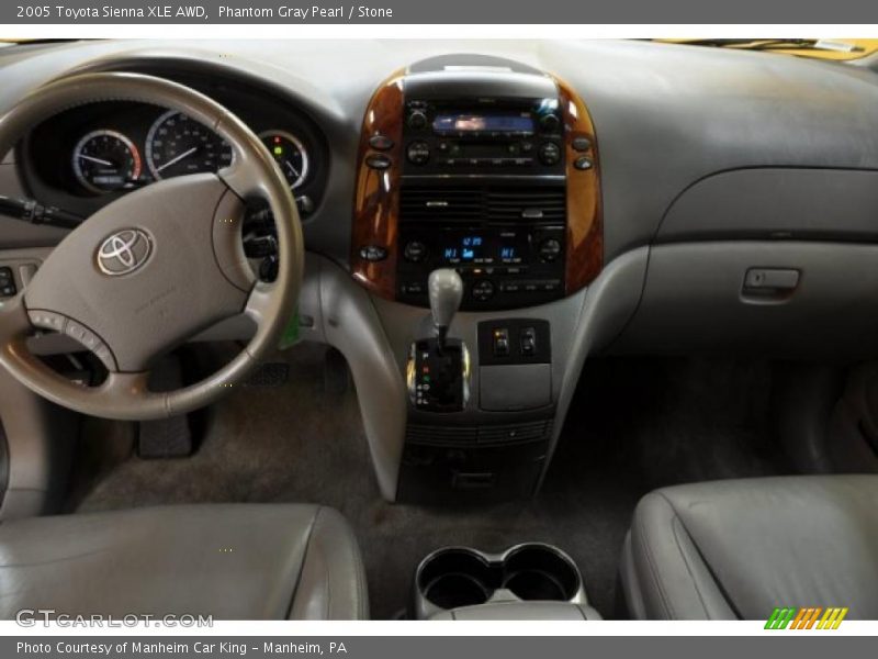 Phantom Gray Pearl / Stone 2005 Toyota Sienna XLE AWD