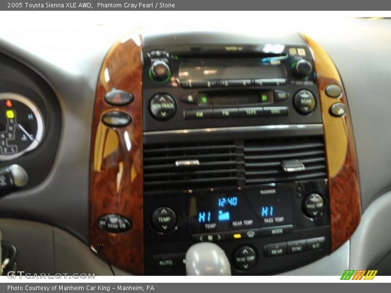 Phantom Gray Pearl / Stone 2005 Toyota Sienna XLE AWD