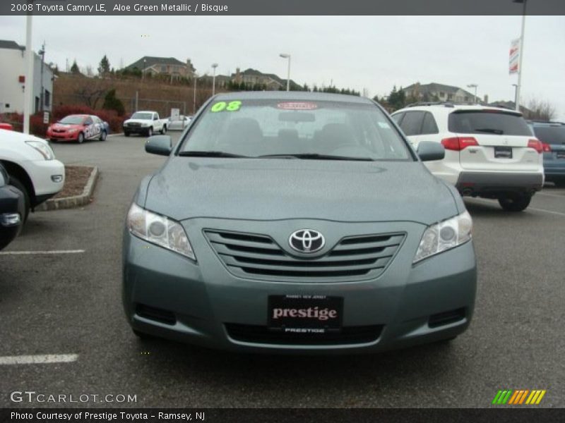 Aloe Green Metallic / Bisque 2008 Toyota Camry LE