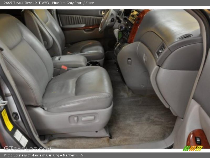 Phantom Gray Pearl / Stone 2005 Toyota Sienna XLE AWD